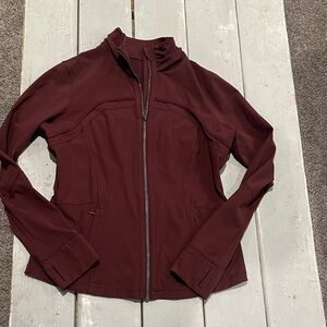 Lululemon Define Jacket Special Edition Redwood sz 12 PERFECT!